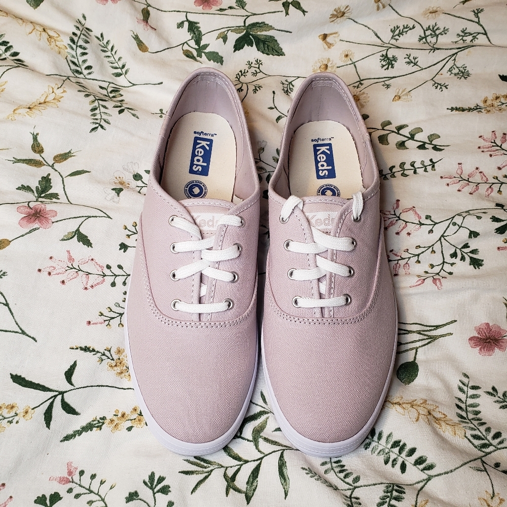 NIB Keds Mauve Champion Original Sneakers, Size 9.5